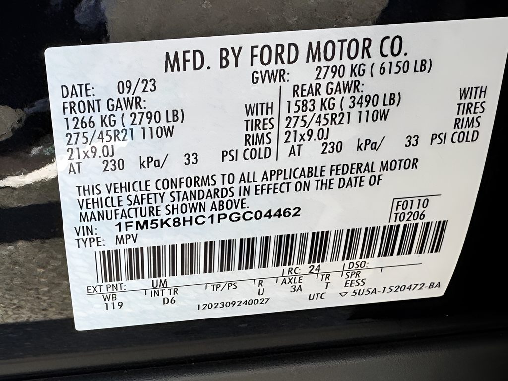 2023 Ford Explorer Platinum