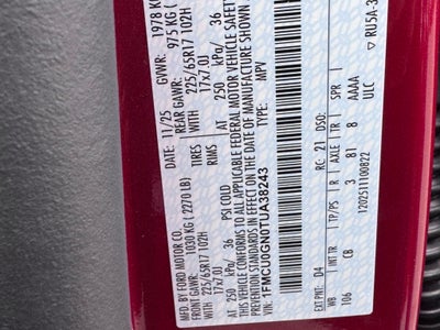 2026 Ford Escape Active