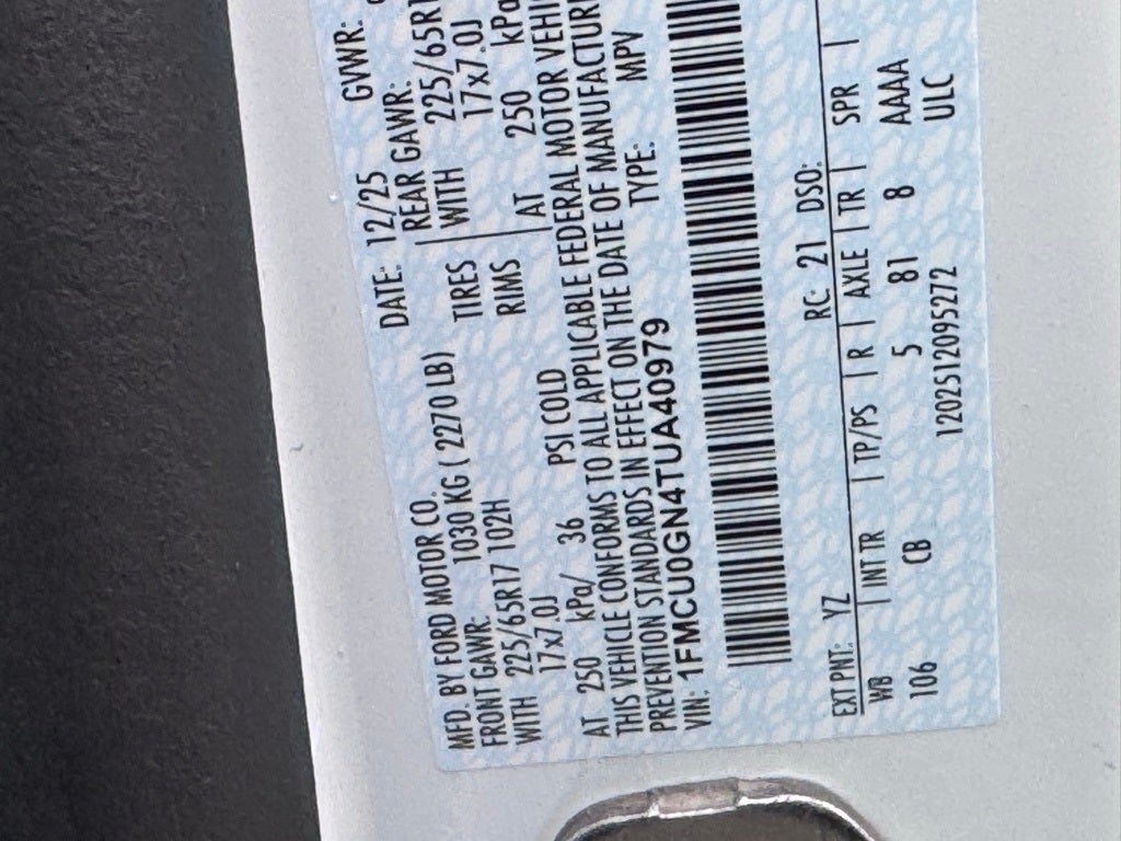 2026 Ford Escape Active