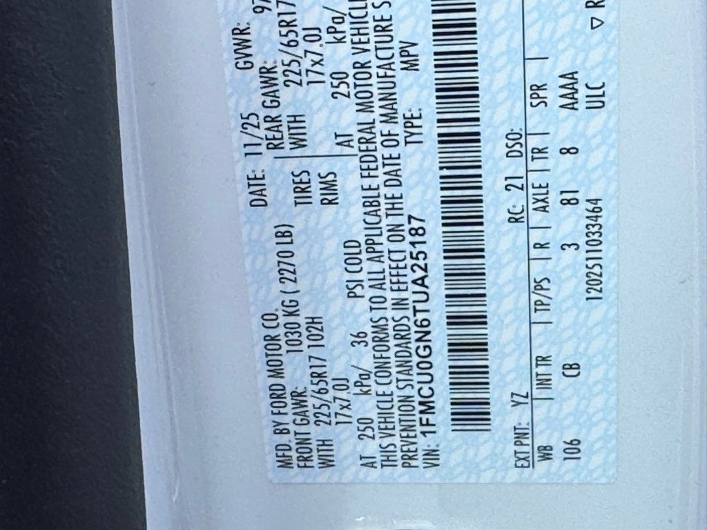 2026 Ford Escape Active