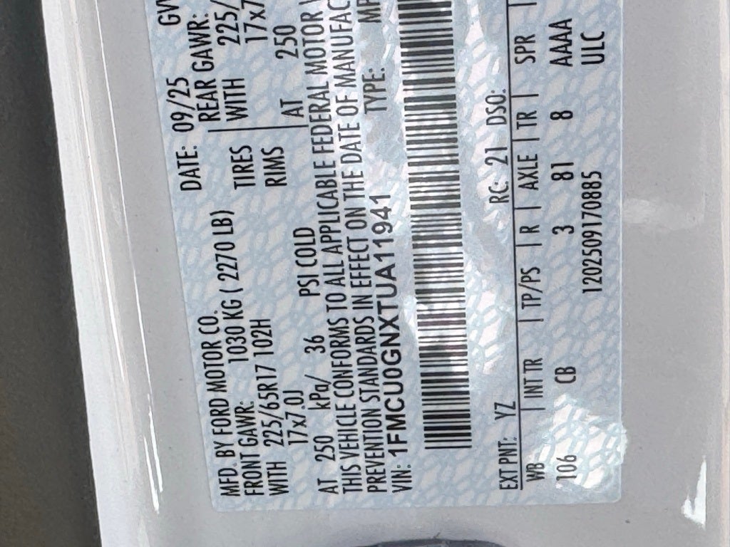 2026 Ford Escape Active