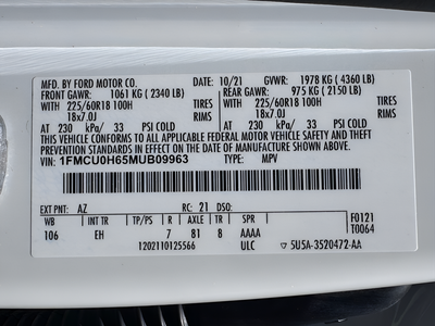 2021 Ford Escape SEL