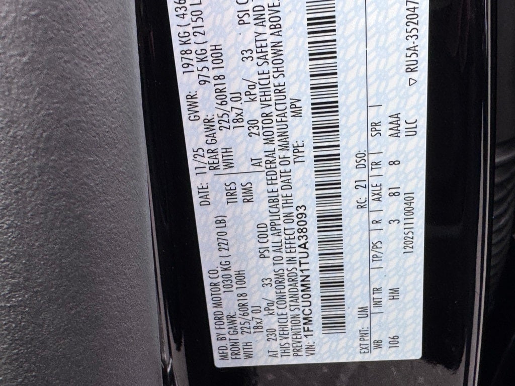 2026 Ford Escape ST-Line