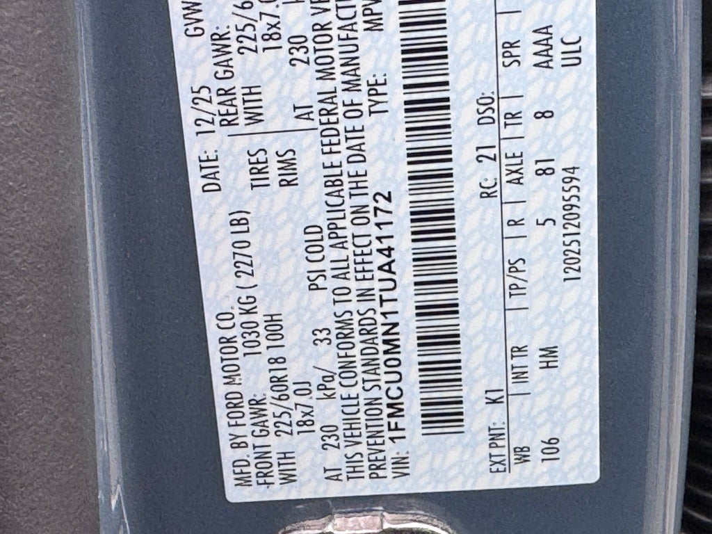 2026 Ford Escape ST-Line