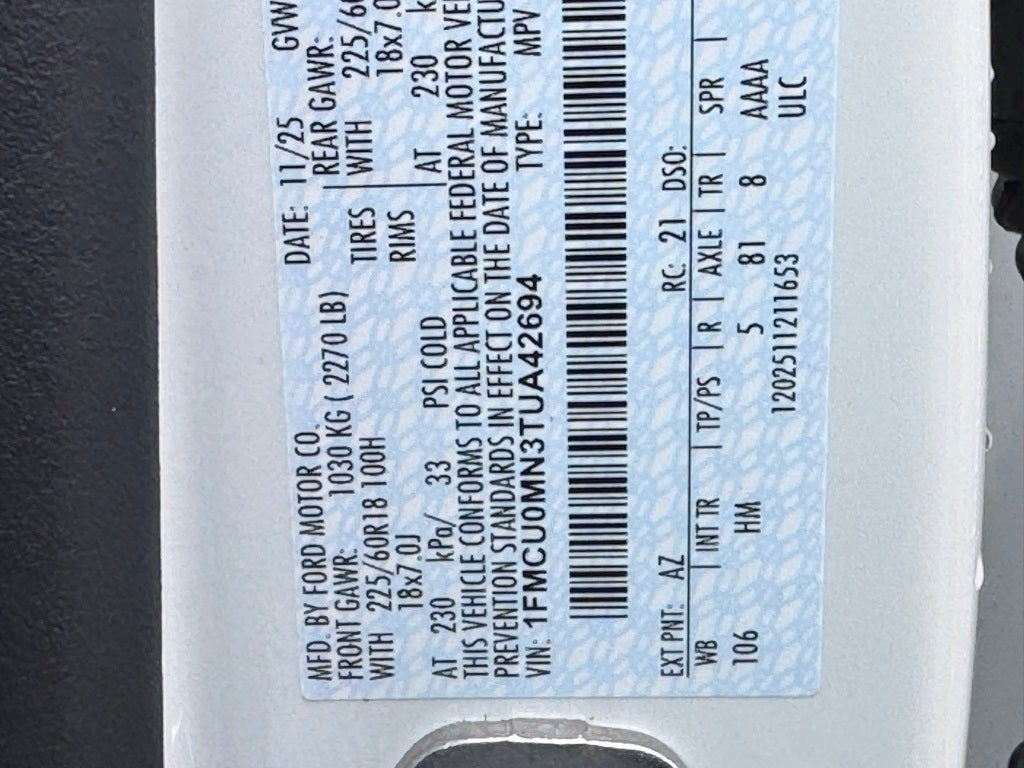 2026 Ford Escape ST-Line