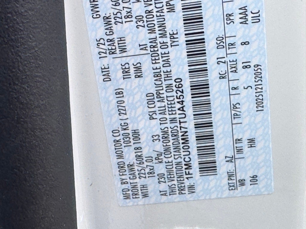 2026 Ford Escape ST-Line