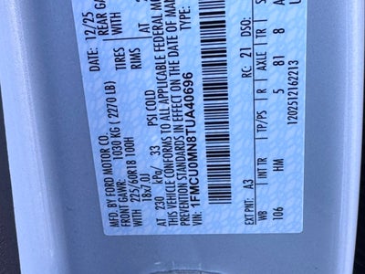 2026 Ford Escape ST-Line