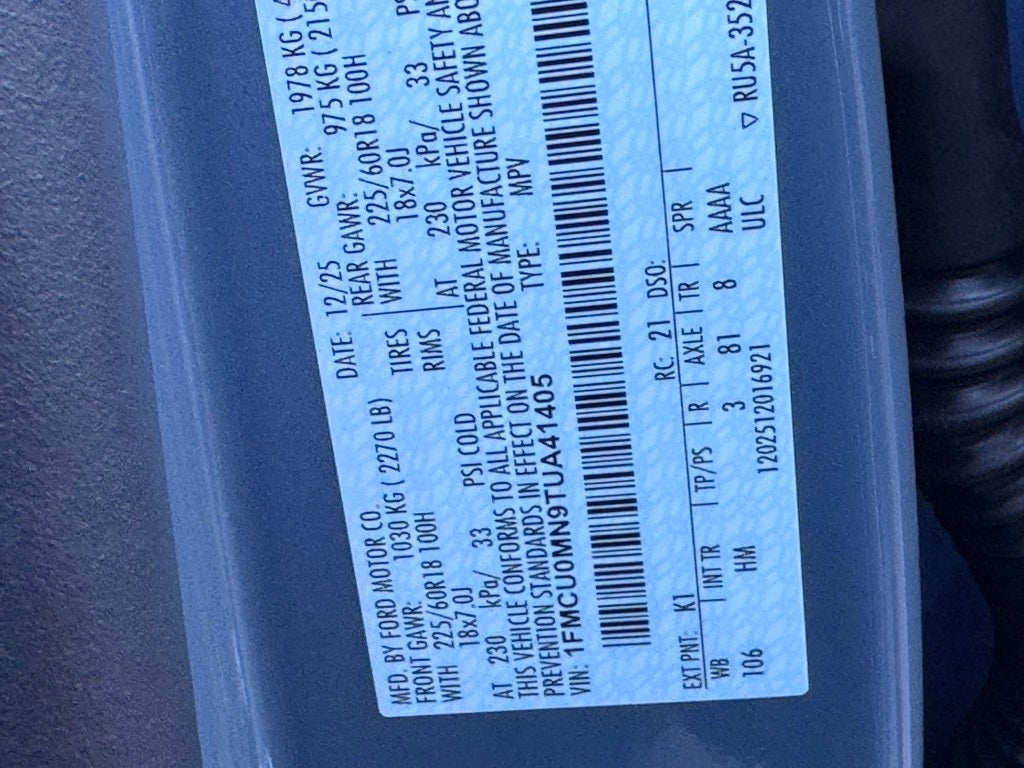 2026 Ford Escape ST-Line