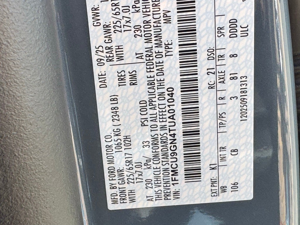 2026 Ford Escape Active