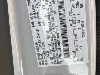 2026 Ford Escape Active