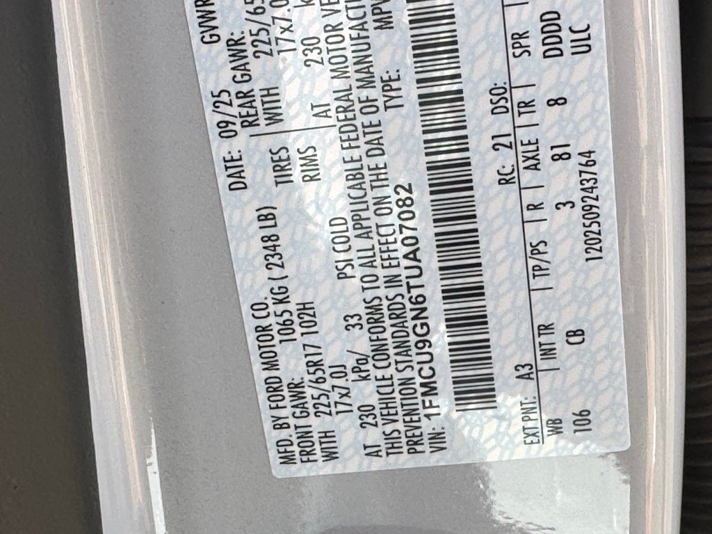 2026 Ford Escape Active