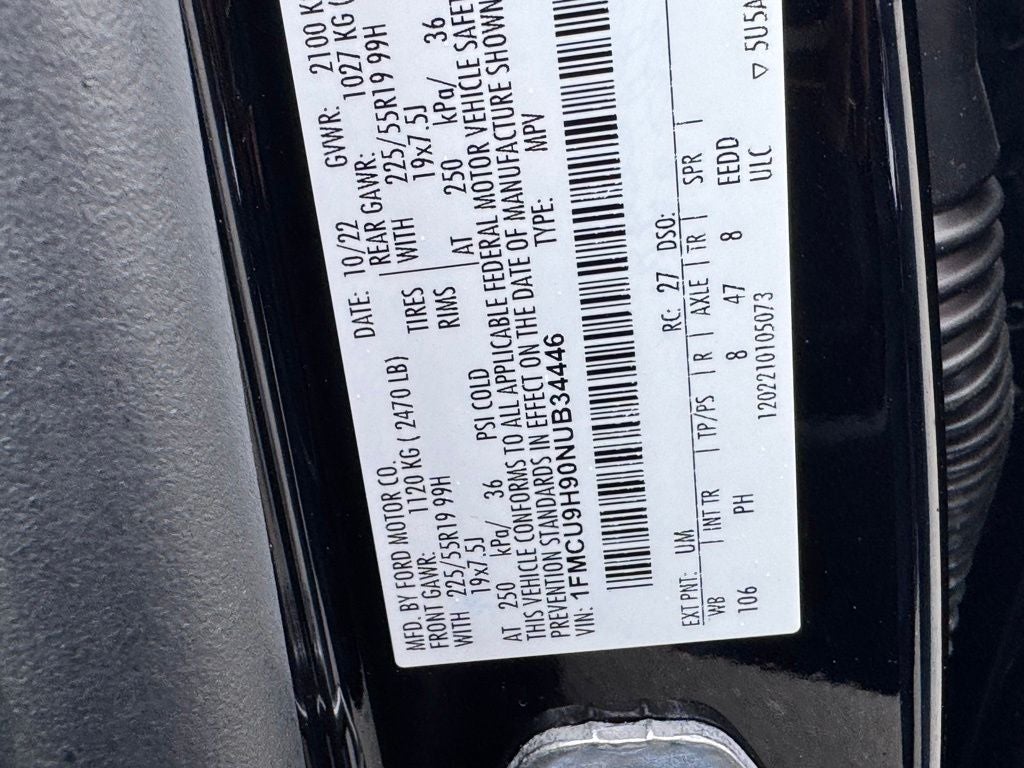 2022 Ford Escape SEL