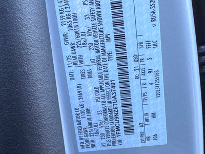 2026 Ford Escape Hybrid ST-Line Select