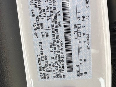 2026 Ford Escape Hybrid ST-Line Select