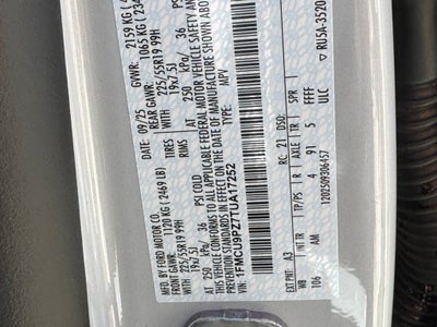 2026 Ford Escape Hybrid ST-Line Elite