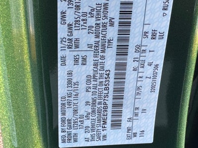 2025 Ford Bronco Badlands