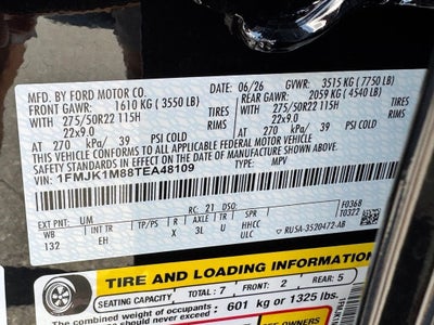 2026 Ford Expedition Max Platinum