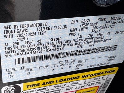 2026 Ford Expedition Max Platinum