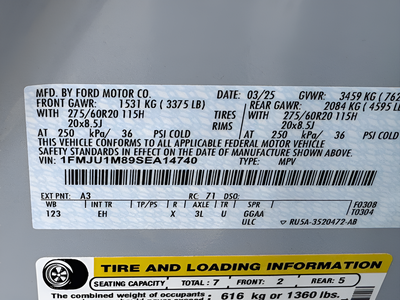 2025 Ford Expedition Platinum