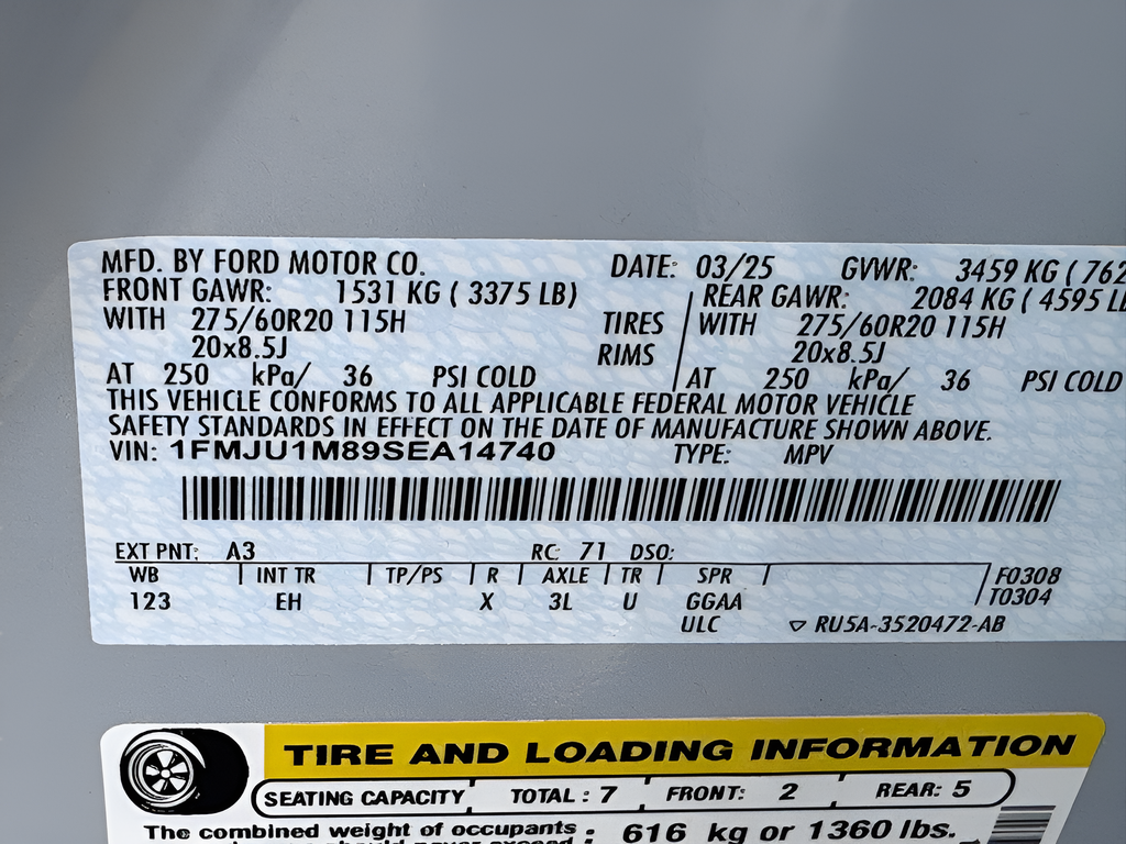 2025 Ford Expedition Platinum