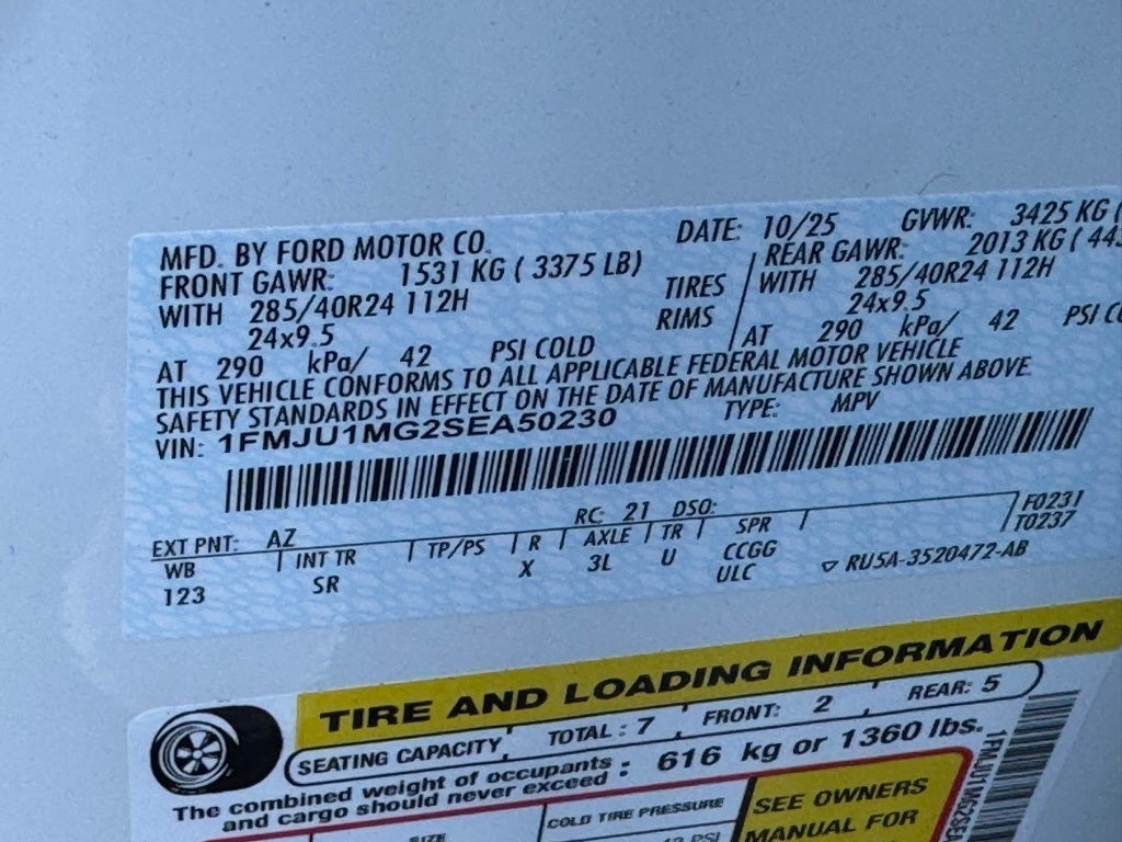 2025 Ford Expedition Platinum