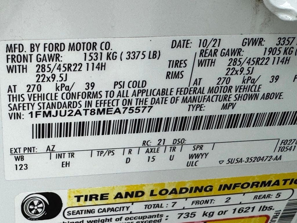 2021 Ford Expedition Limited