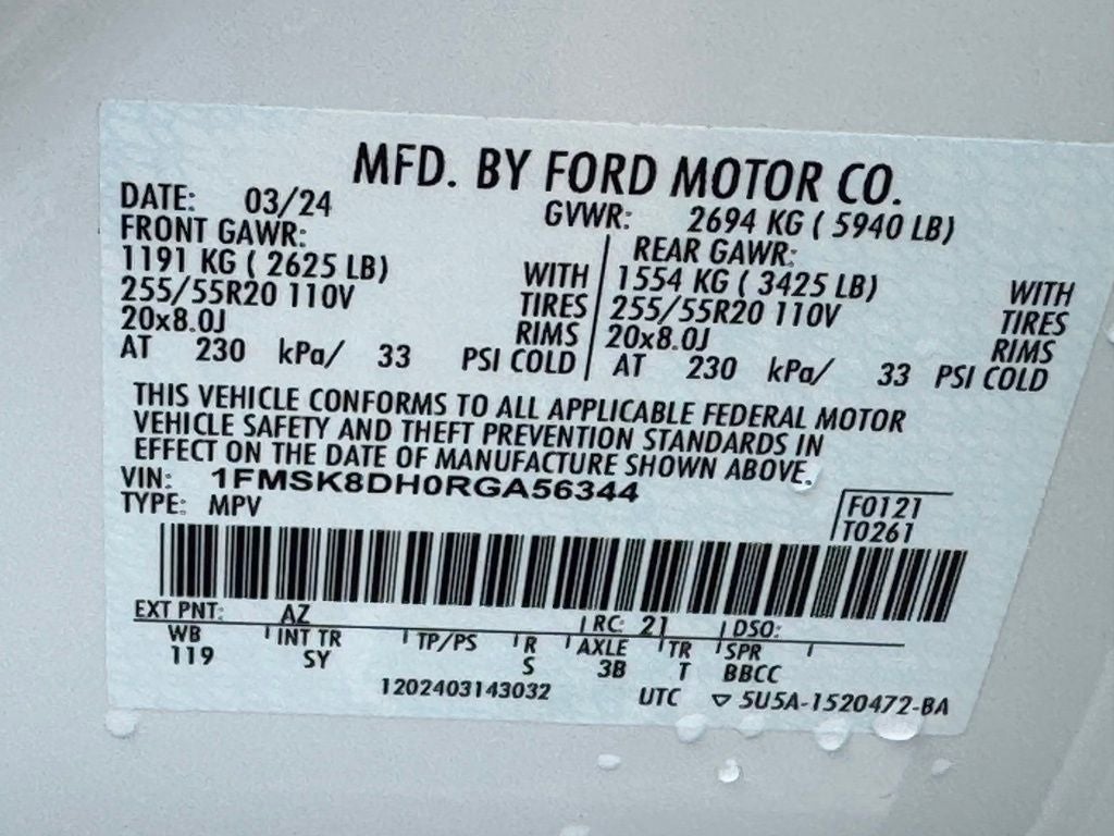 2024 Ford Explorer XLT