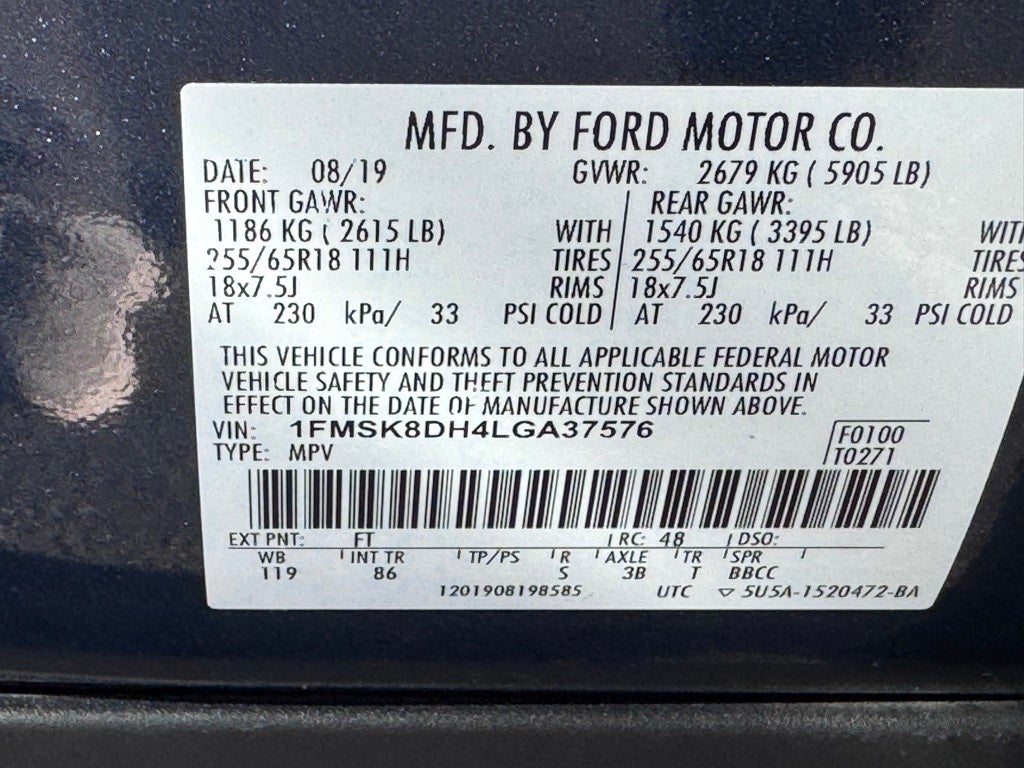 2020 Ford Explorer XLT