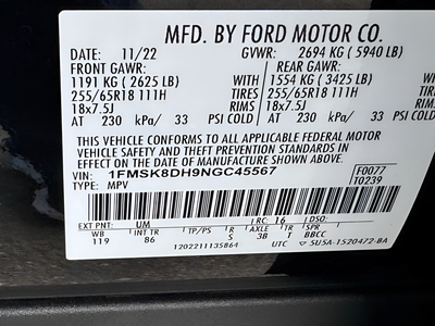 2022 Ford Explorer XLT