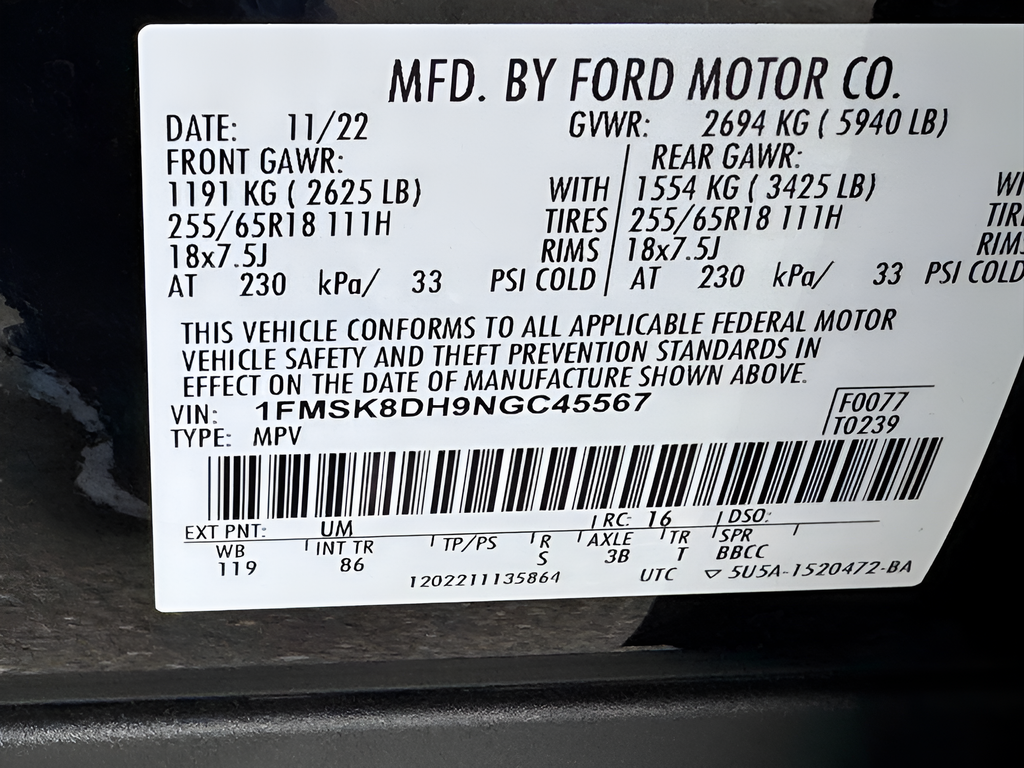 2022 Ford Explorer XLT