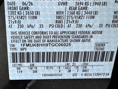 2026 Ford Explorer Platinum