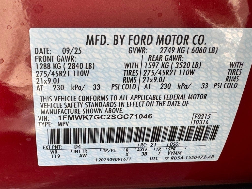 2025 Ford Explorer ST