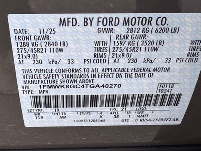 2026 Ford Explorer ST