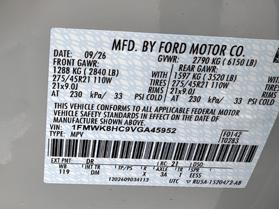 2027 Ford Explorer Platinum