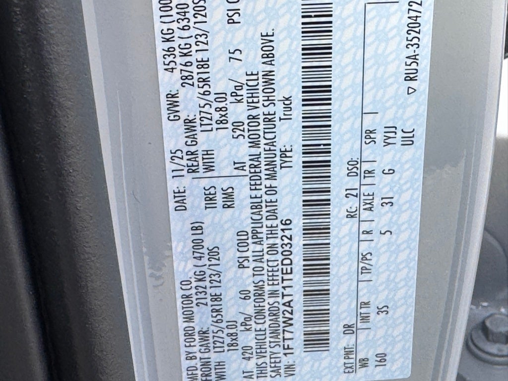 2026 Ford F-250SD XLT