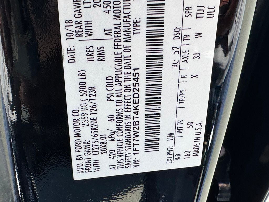 2019 Ford F-250SD Lariat