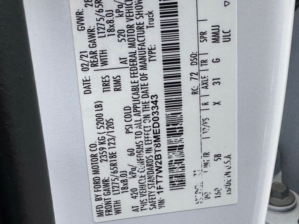 2021 Ford F-250SD Lariat