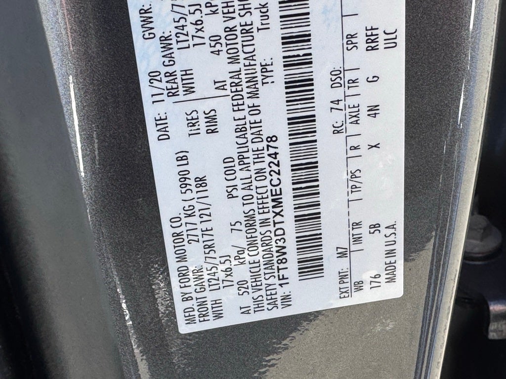 2021 Ford F-350SD Lariat DRW