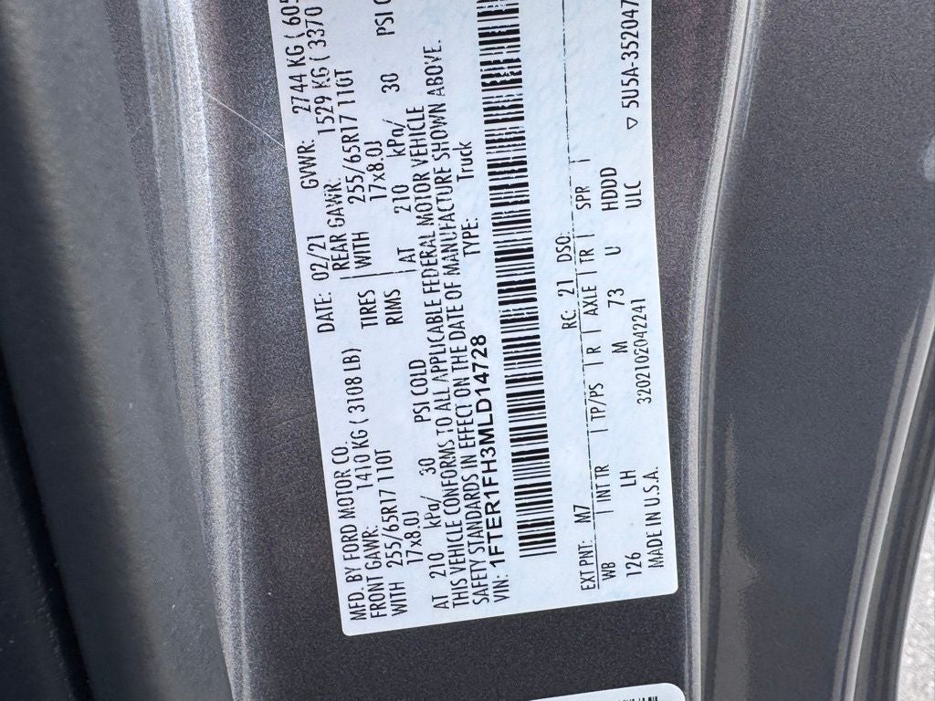 2021 Ford Ranger XLT