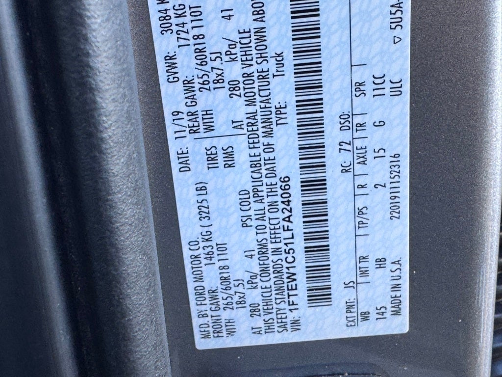 2020 Ford F-150 Lariat