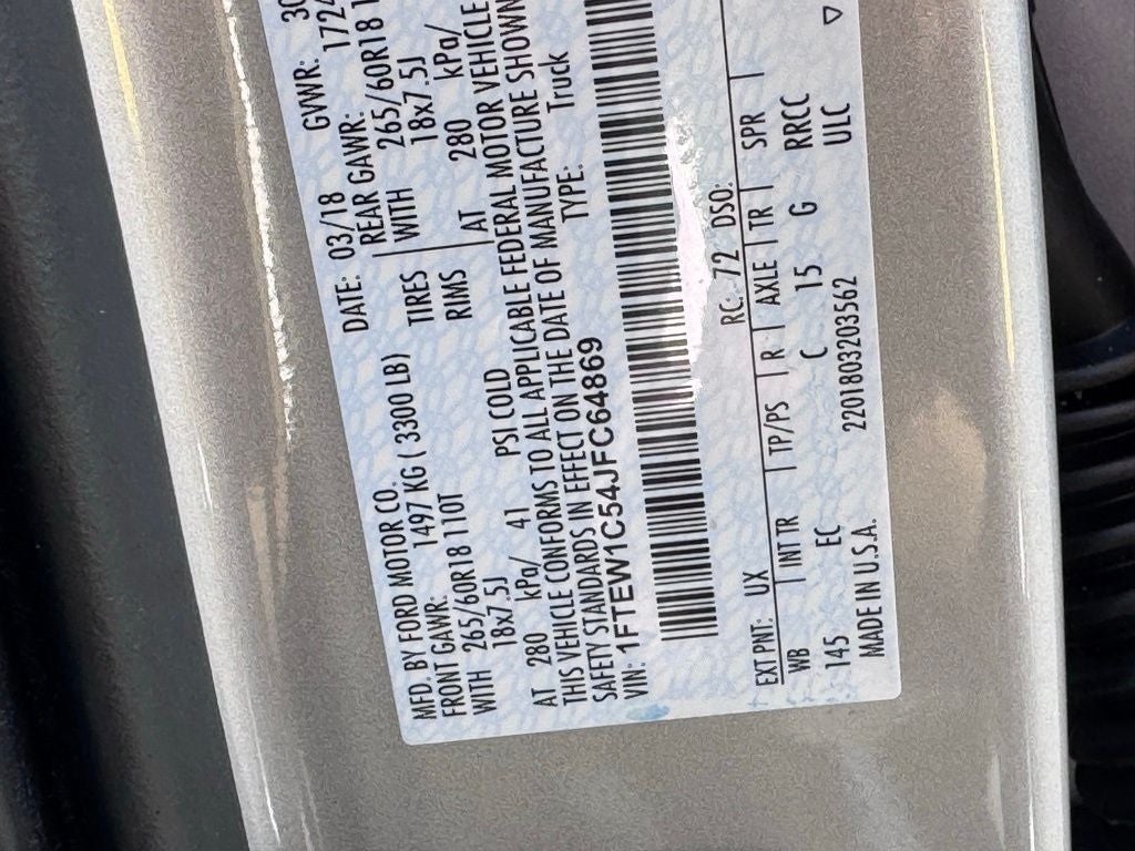 2018 Ford F-150 Lariat