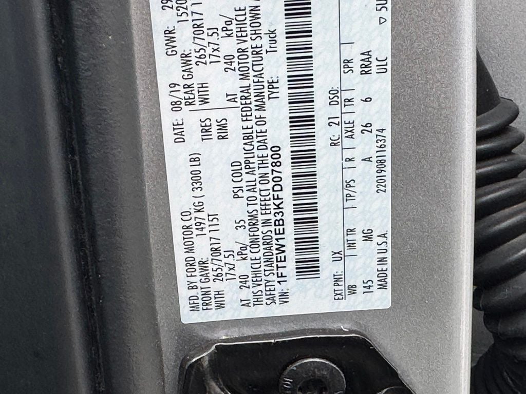 2019 Ford F-150 XLT