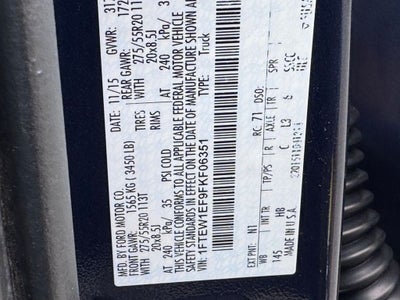 2015 Ford F-150 Lariat