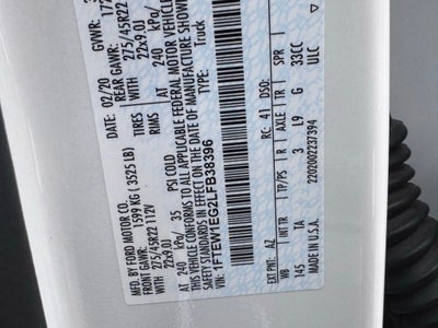 2020 Ford F-150 Limited