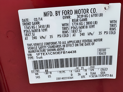 2014 Ford F-150 XLT