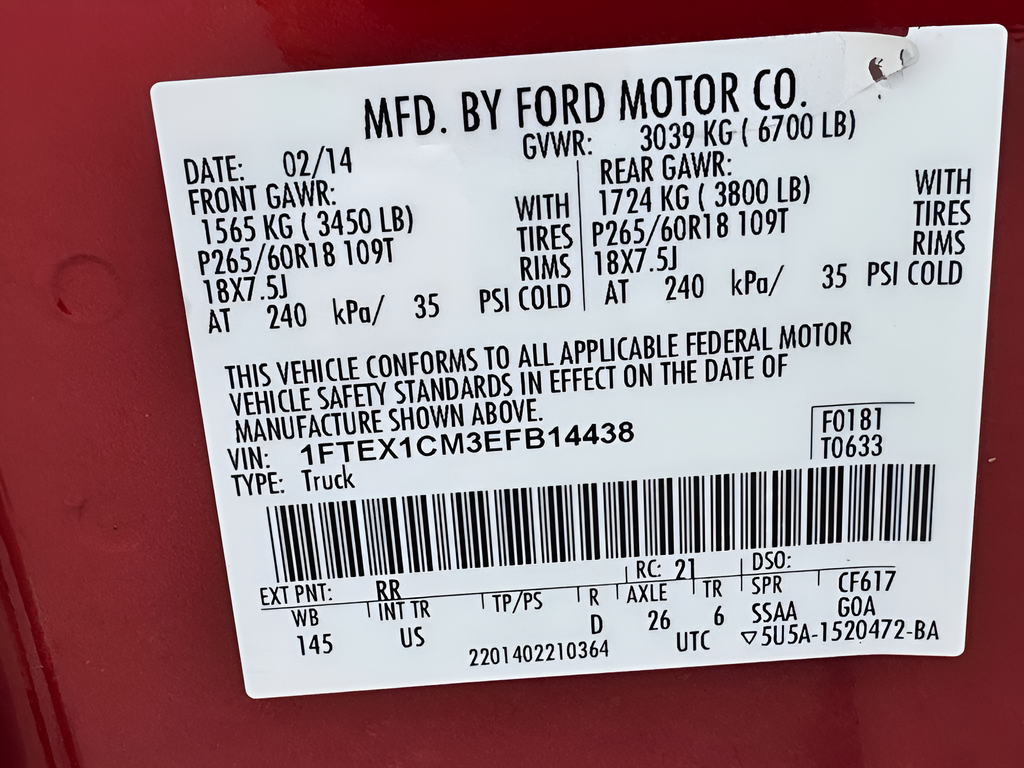 2014 Ford F-150 XLT