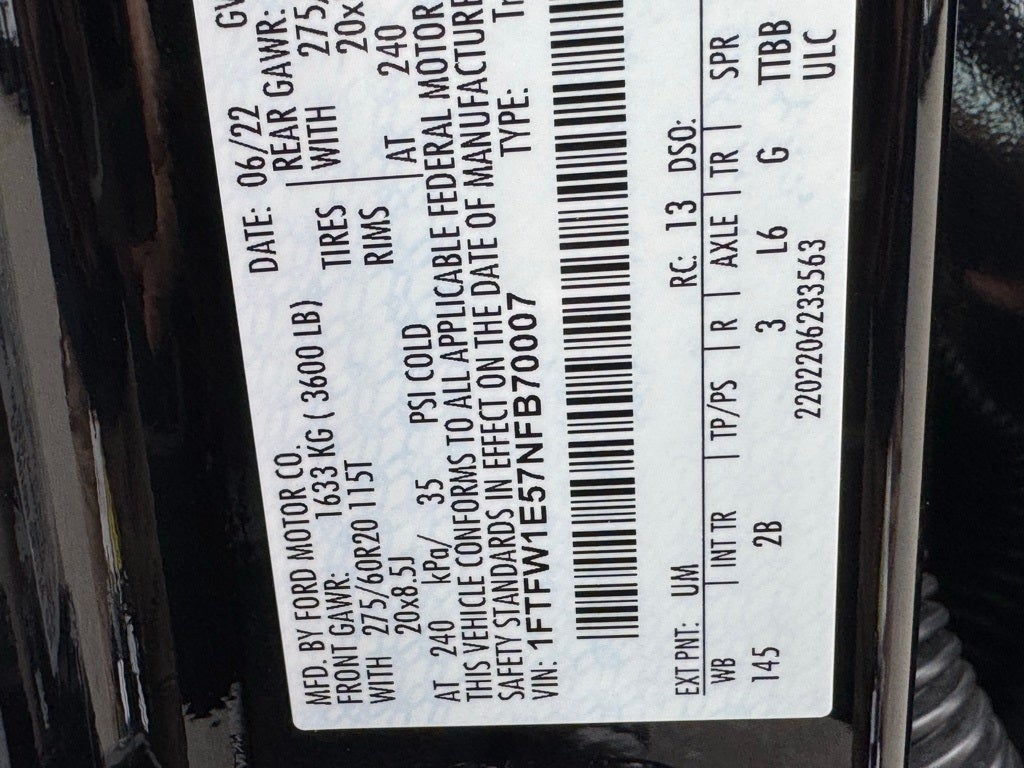 2022 Ford F-150 Lariat