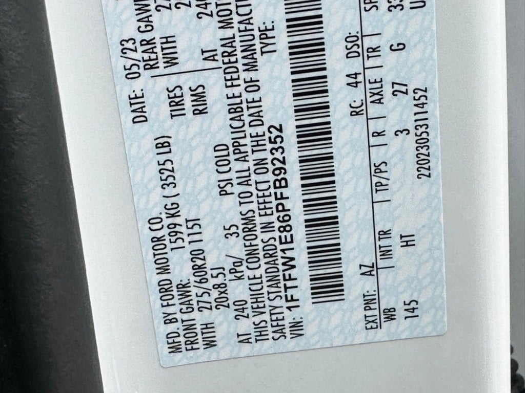 2023 Ford F-150 Lariat