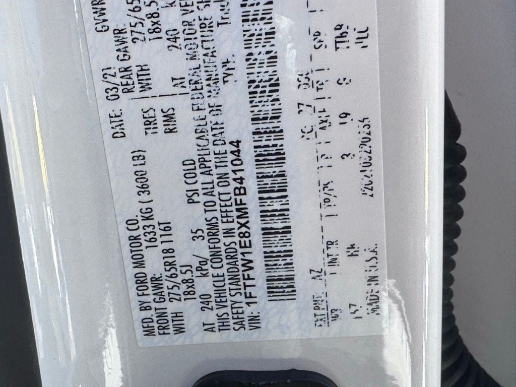 2021 Ford F-150 Lariat