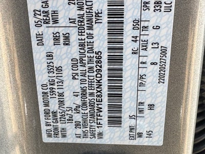 2022 Ford F-150 Lariat